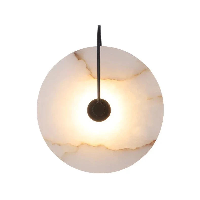 Moderne Weiße Marmor Wandlampe