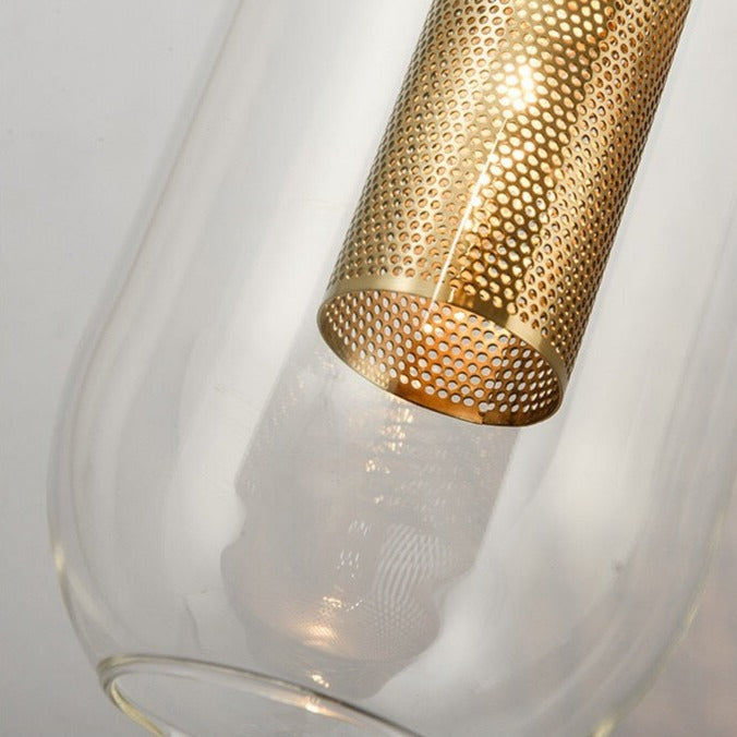 Ion - Moderne Glas-Wandlampe