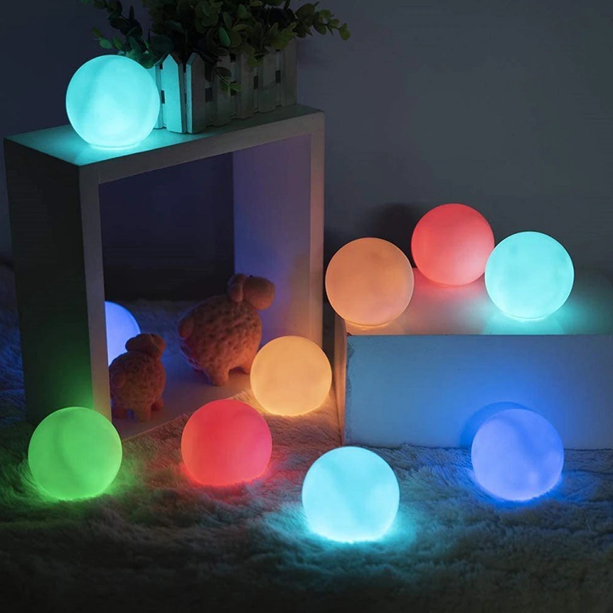 Lunar Kabelloses LED Innen- & Außen-Tischlicht