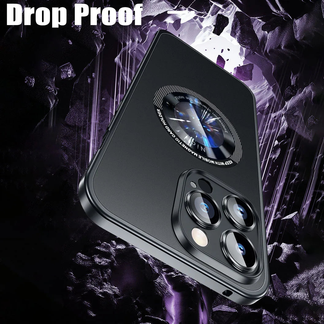 Metal Frame Magnetic Cover