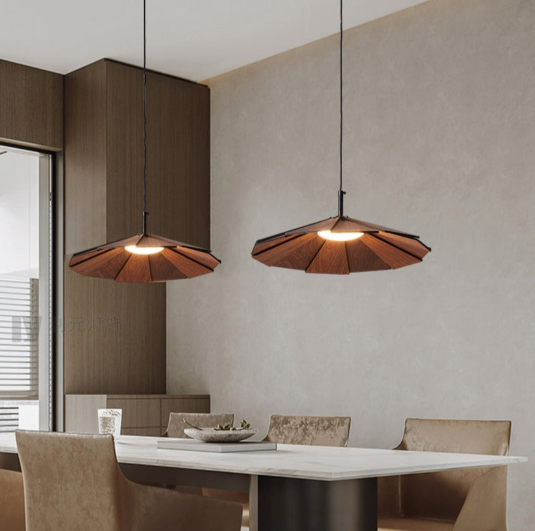 Wren - Moderne Holz Pendelleuchte