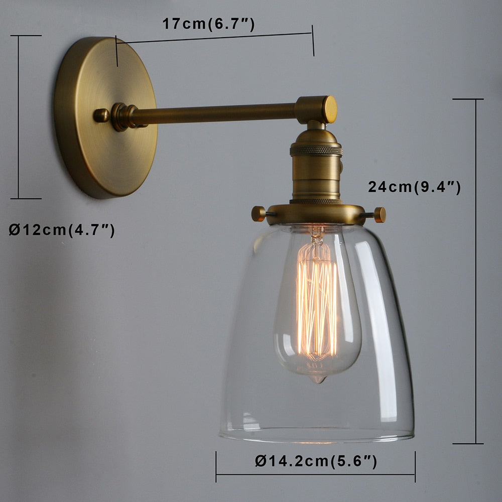 Wilson - Vintage Wandlampe