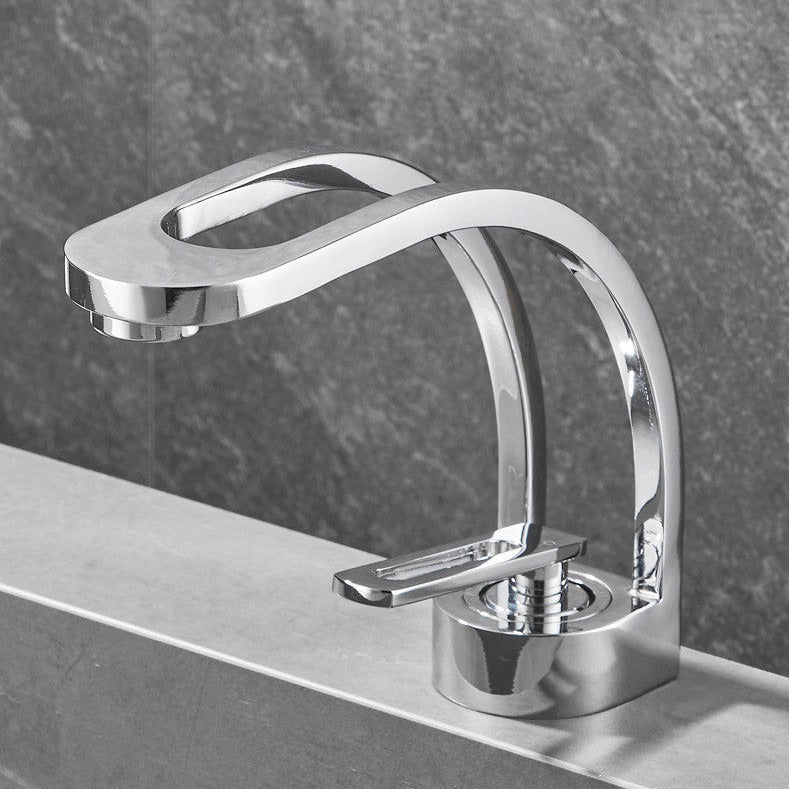 Ogden - Gebogene Dual-Channel Moderne Badezimmerarmatur