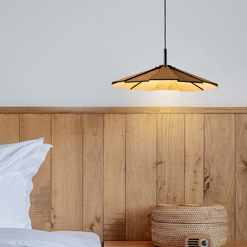 Wren - Moderne Holz Pendelleuchte