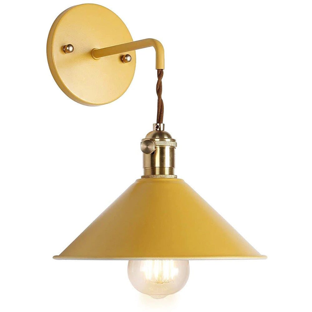 Bunte Retro-Wandlampen