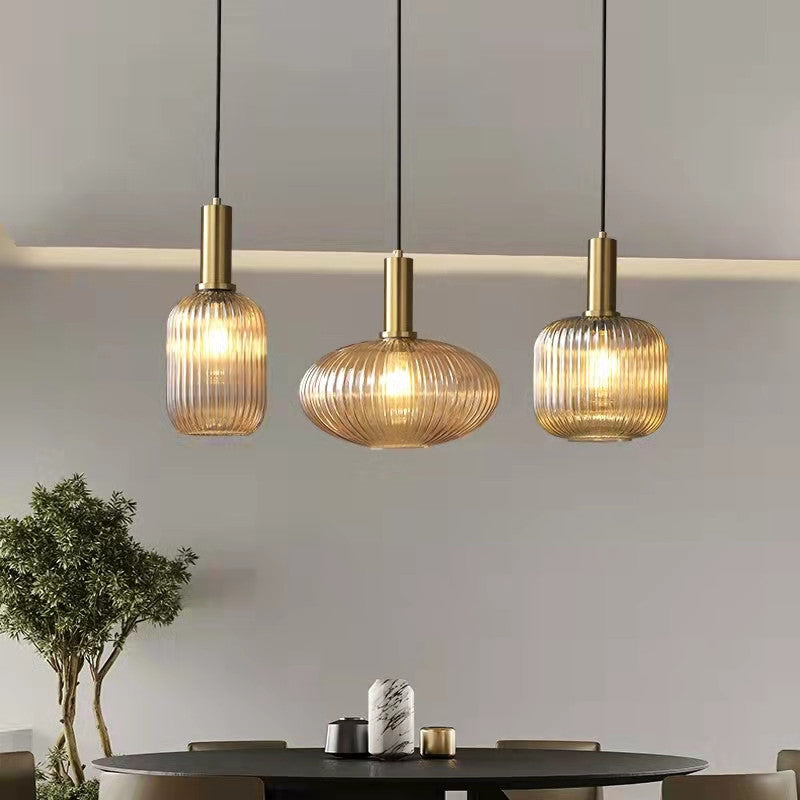 Walden - Vintage Texturierte Glas Pendelleuchten