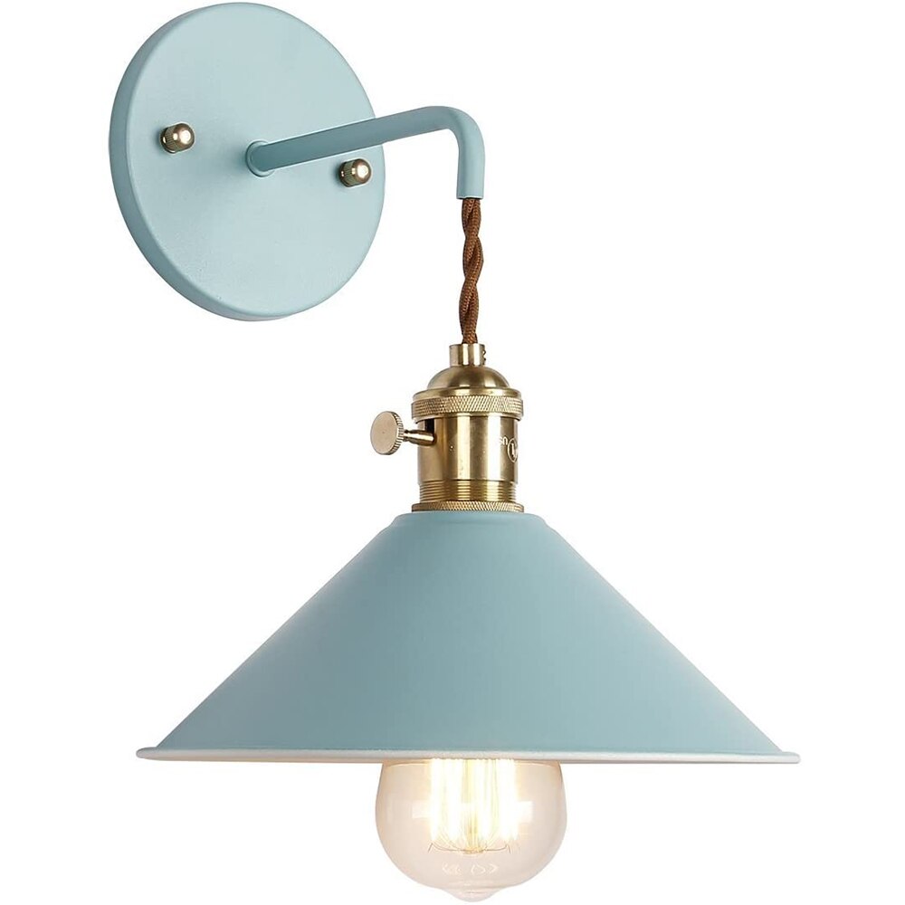 Bunte Retro-Wandlampen