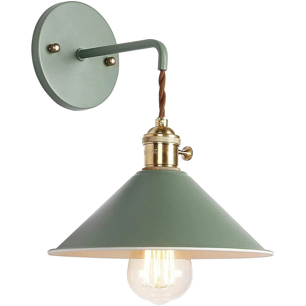 Bunte Retro-Wandlampen