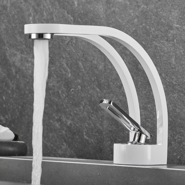 Ogden - Gebogene Dual-Channel Moderne Badezimmerarmatur