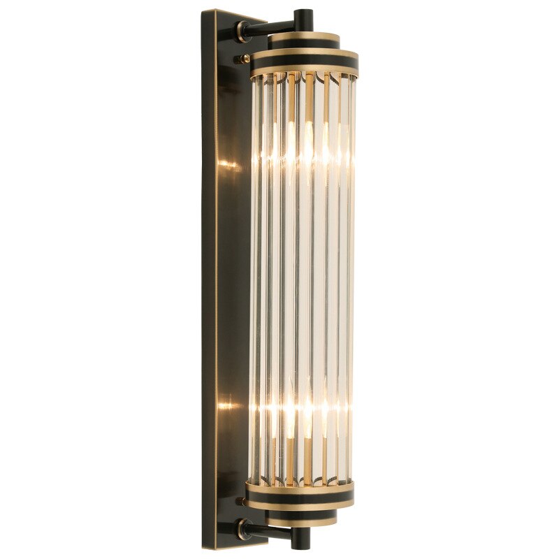 Moderne Glas-Wandleuchte