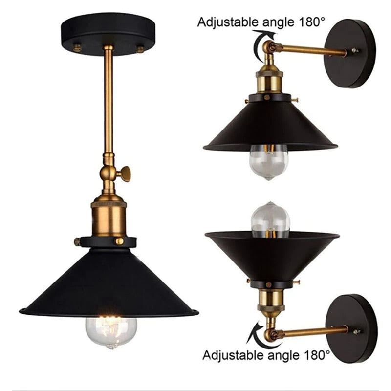 Vintage Wandlampe