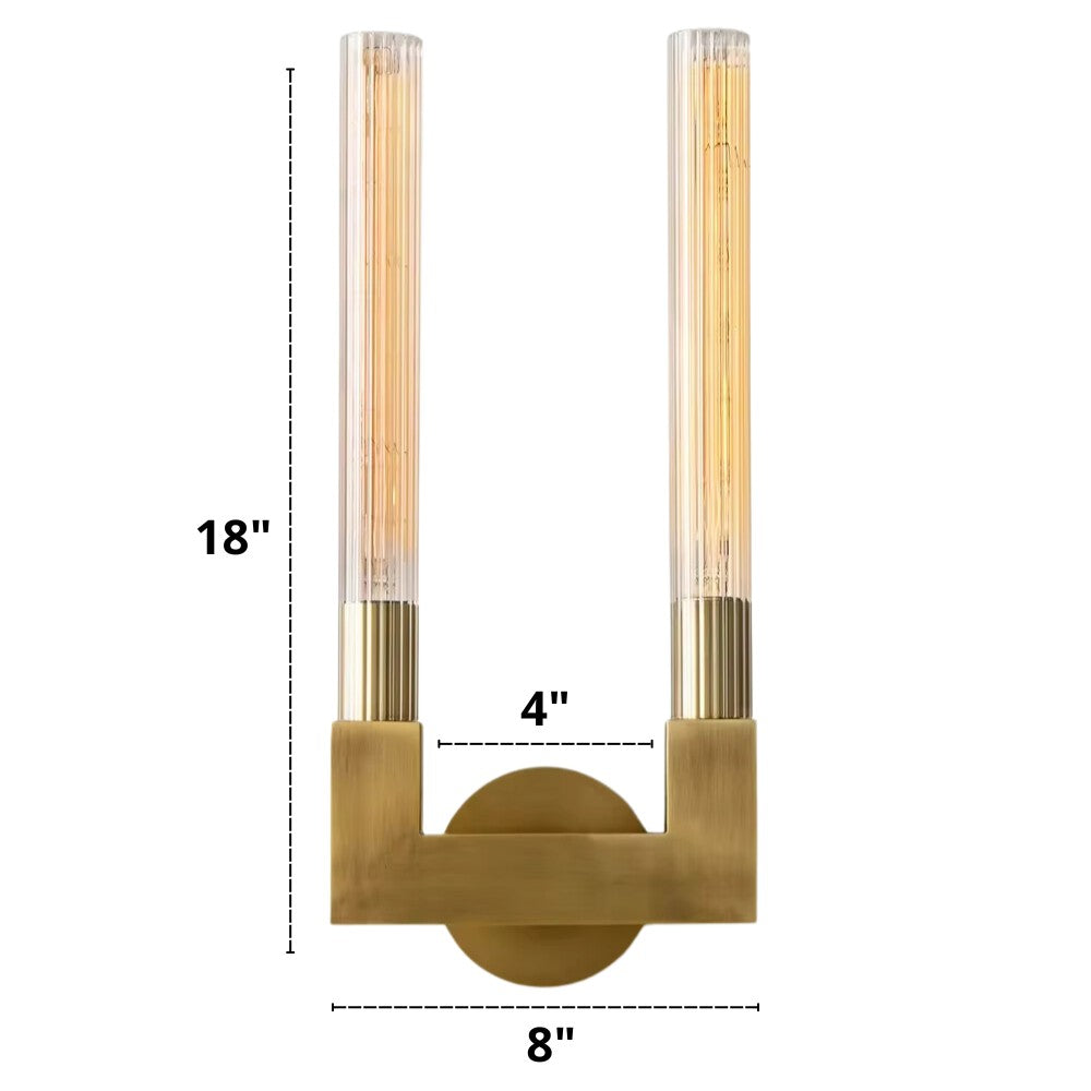 Levina - Moderne Einzel- & Zwei-Birnen-Wandlampen