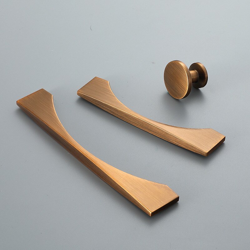 Moderne Bronze Schrank- & Schubladen-Griffe