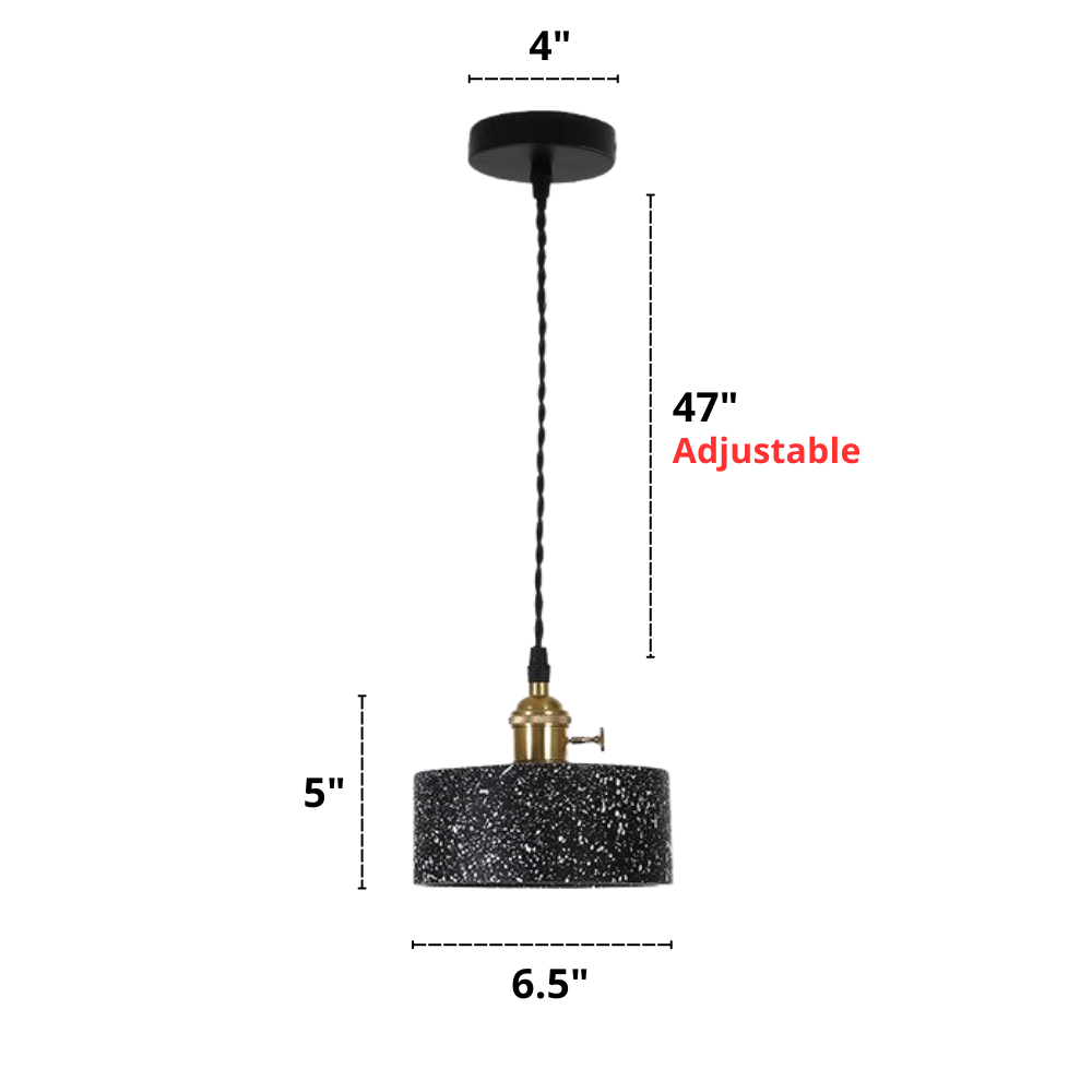 Sable – Moderne Terrazzo Pendelleuchten