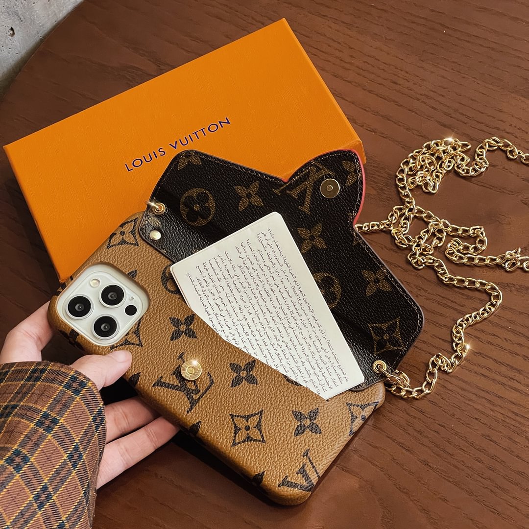 CROSSBODY ENVELOPE CARD HOLDER GENUINE LEATHER ELEGANT IPHONE