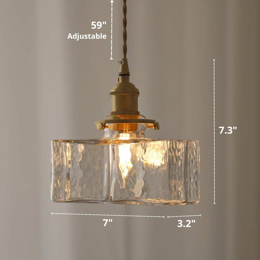 Adonia - Vintage Glas-Pendelleuchten
