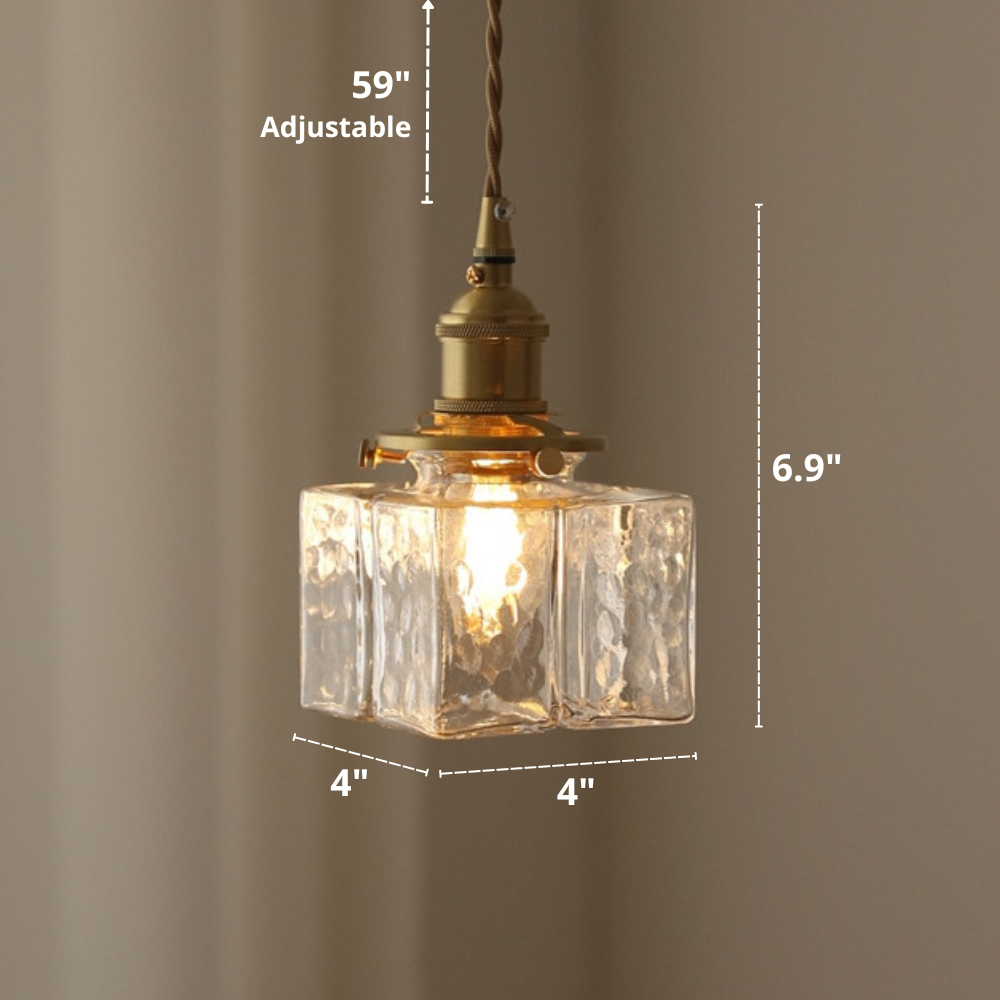 Adonia - Vintage Glas-Pendelleuchten