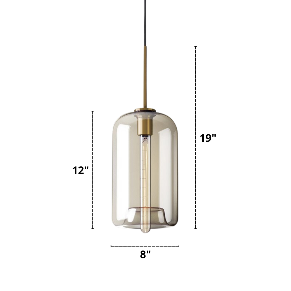 Hilde - Moderne Glas Pendelleuchten