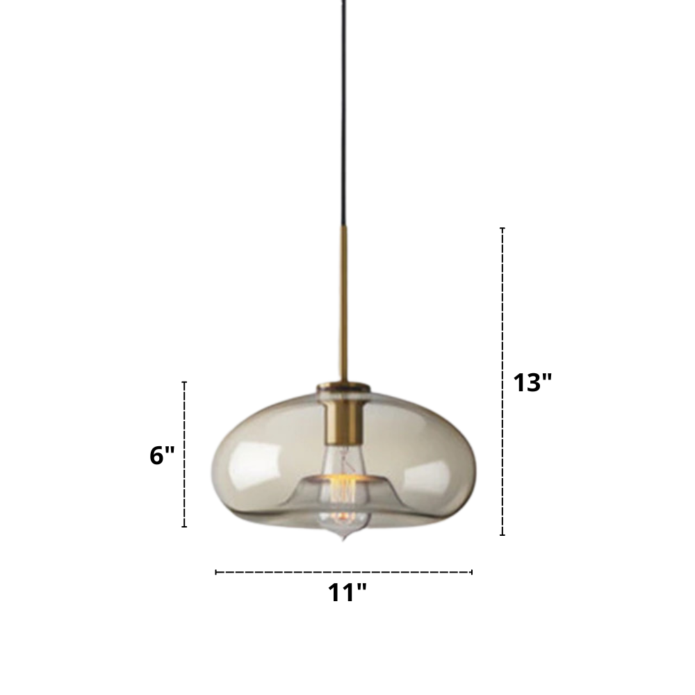 Hilde - Moderne Glas Pendelleuchten
