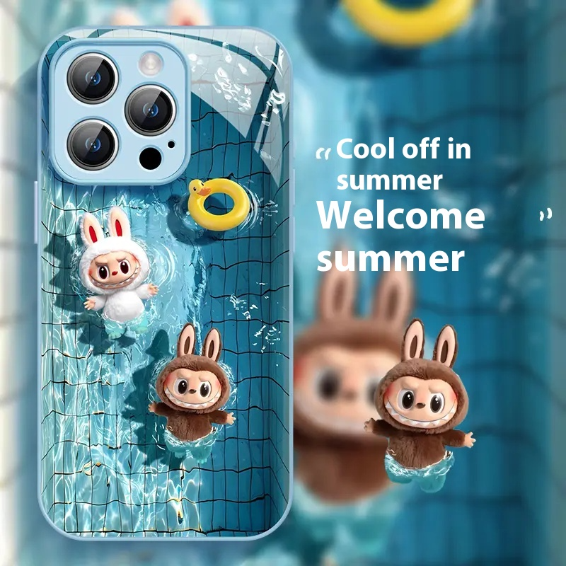 Labubu iPhone Case（Glass）