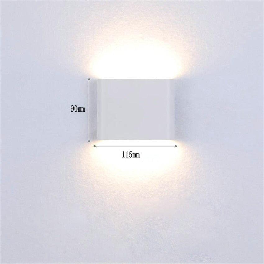 Slim LED Außen-/Innen-Wandleuchte