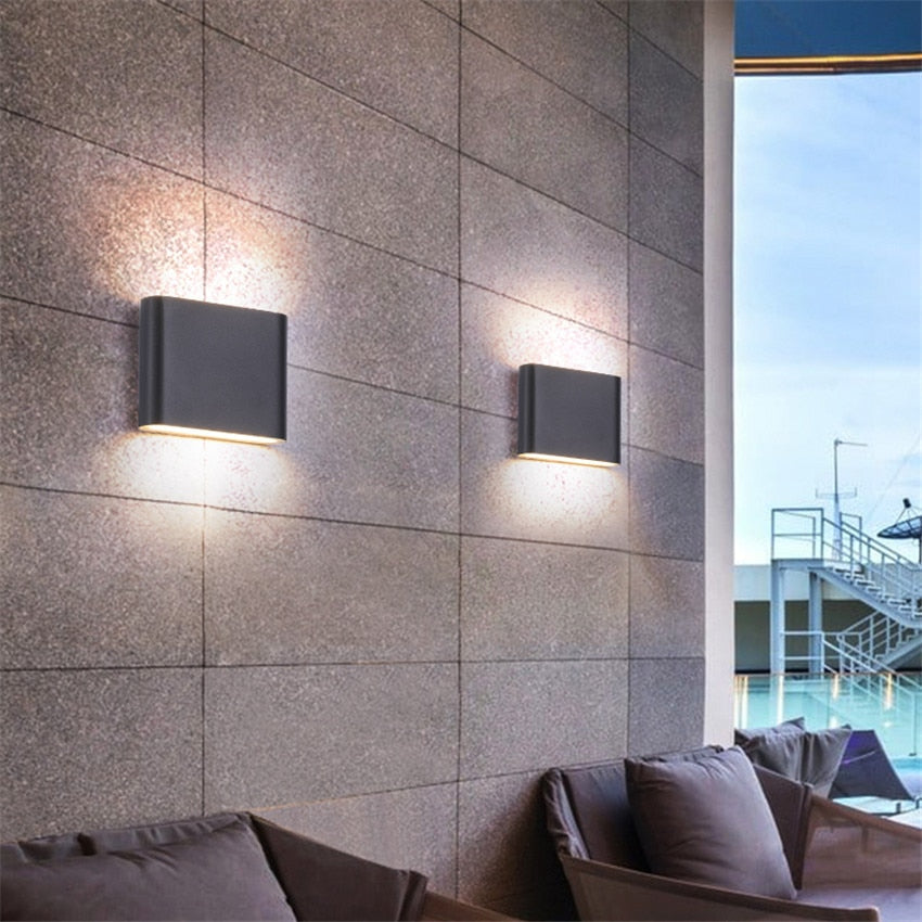 Slim LED Außen-/Innen-Wandleuchte