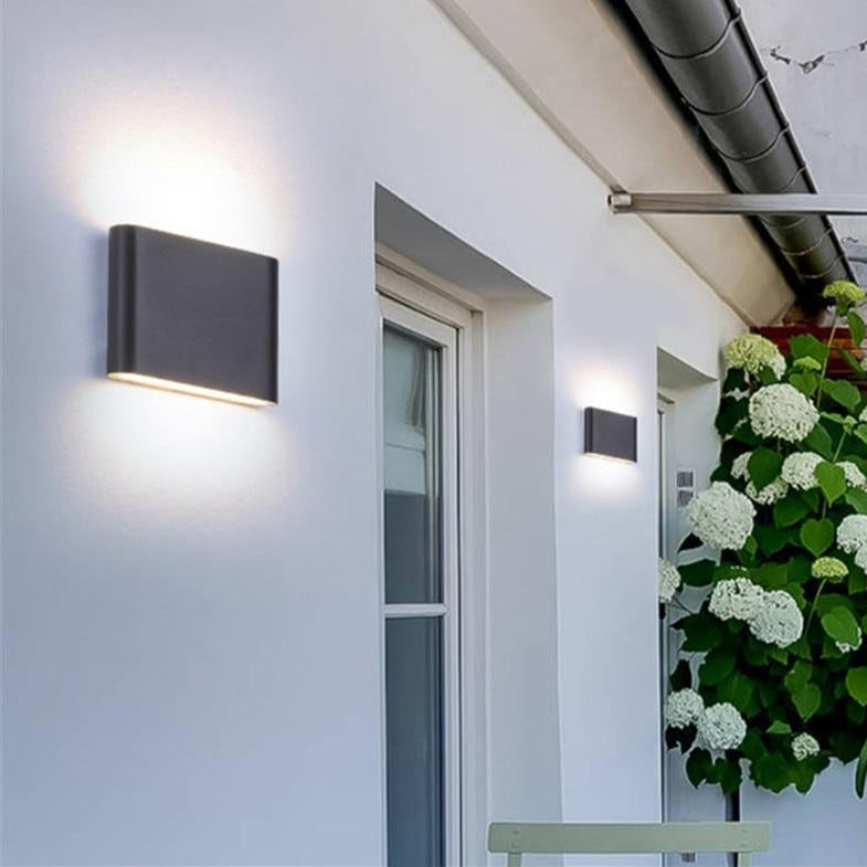 Slim LED Außen-/Innen-Wandleuchte