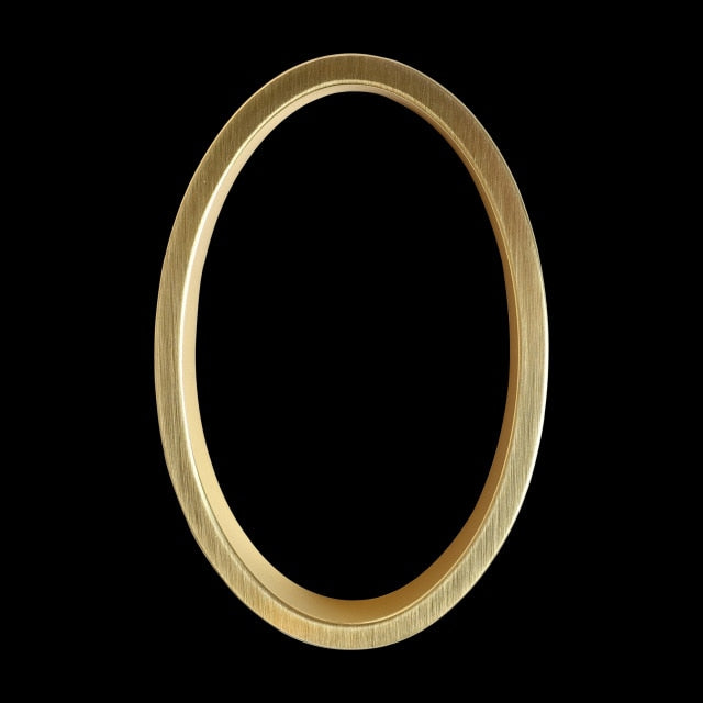 Moderne Hausnummern in Gold