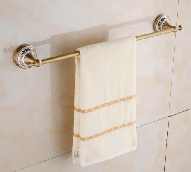Antike Messing-Badezimmer-Set