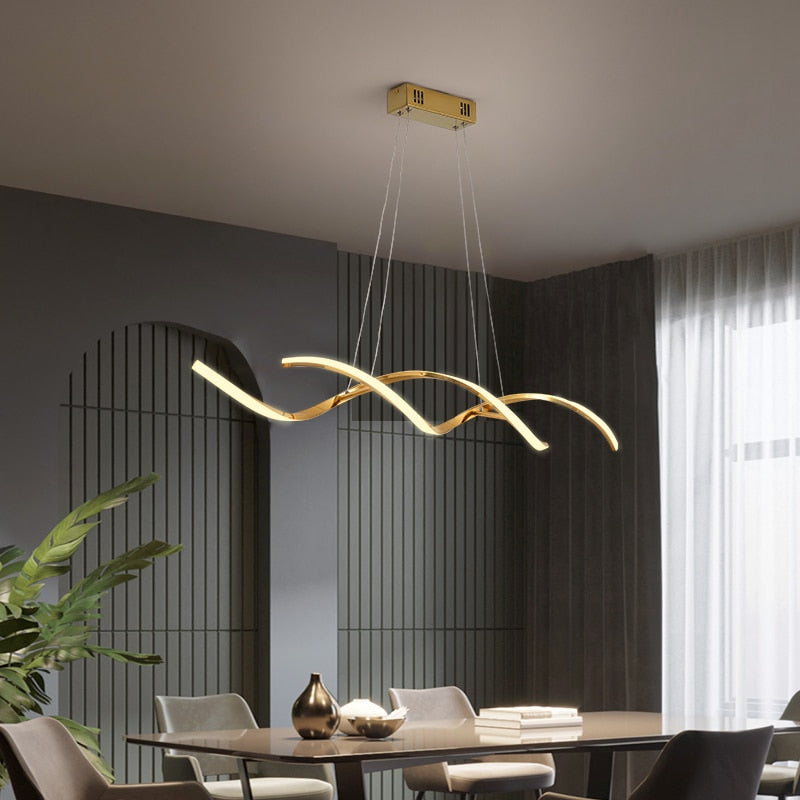 Moderne Helikale Pendelleuchte