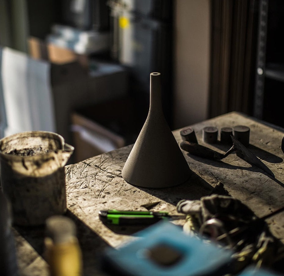 Handgefertigte Beton Pendelleuchte