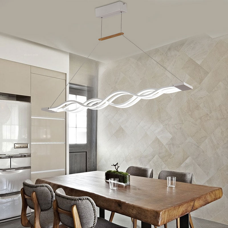 LED Wave Kronleuchter