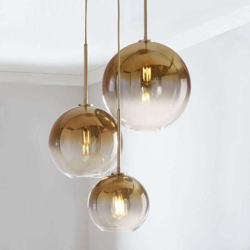 Zaire - Moderne Glas Globe Pendelleuchten