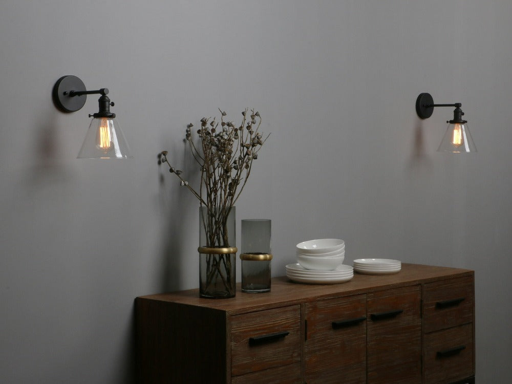 Franklin - Vintage-Wandlampe