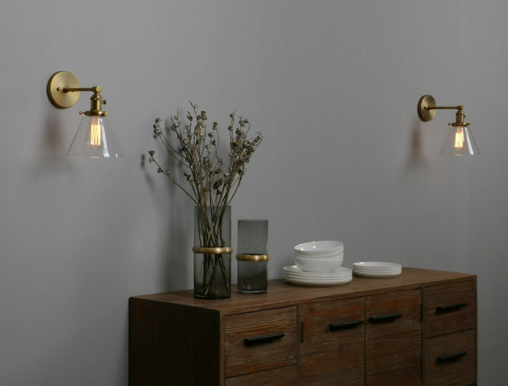Franklin - Vintage-Wandlampe