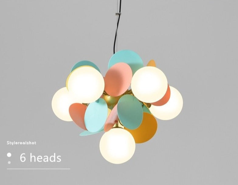 Multicolor Tree Frosted Glass Pendelleuchte