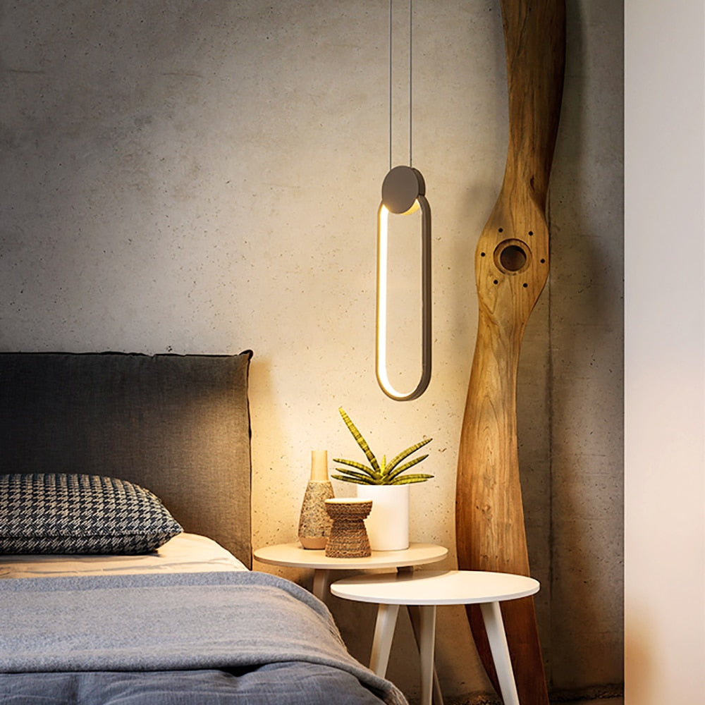 Moderne LED-Ring-Pendelleuchten