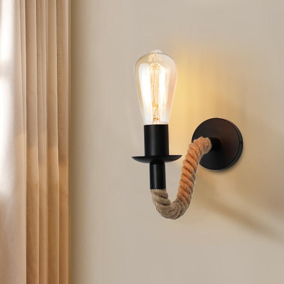 Vintage Innen- & Außen-Wandlampe