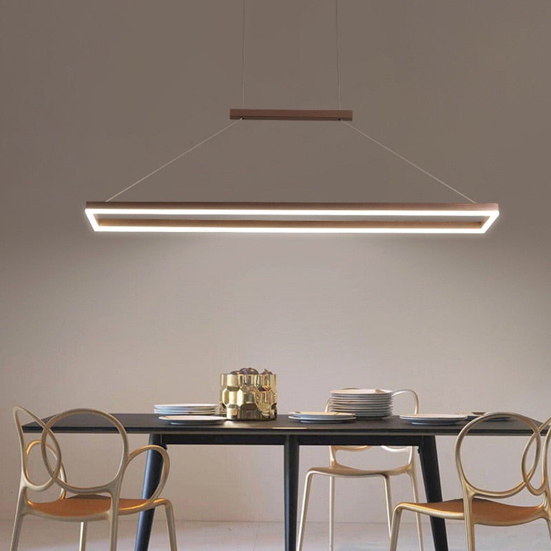 Moderne Hängeleuchten mit Rahmen und LED