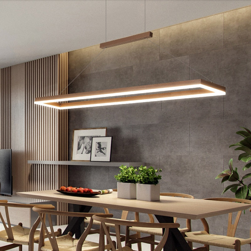 Moderne Hängeleuchten mit Rahmen und LED