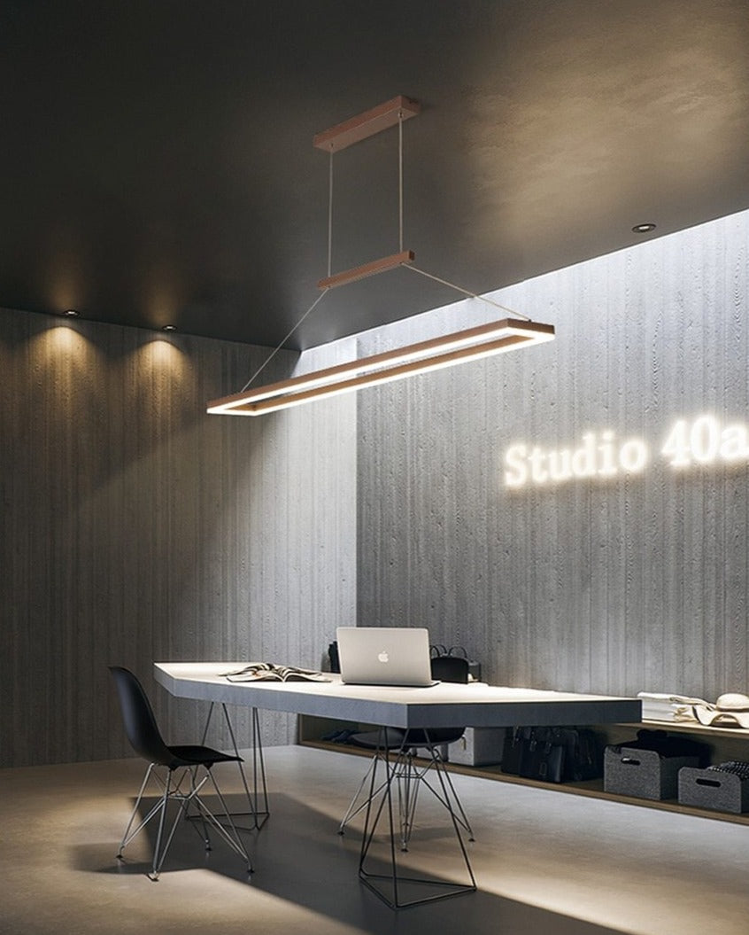 Moderne Hängeleuchten mit Rahmen und LED