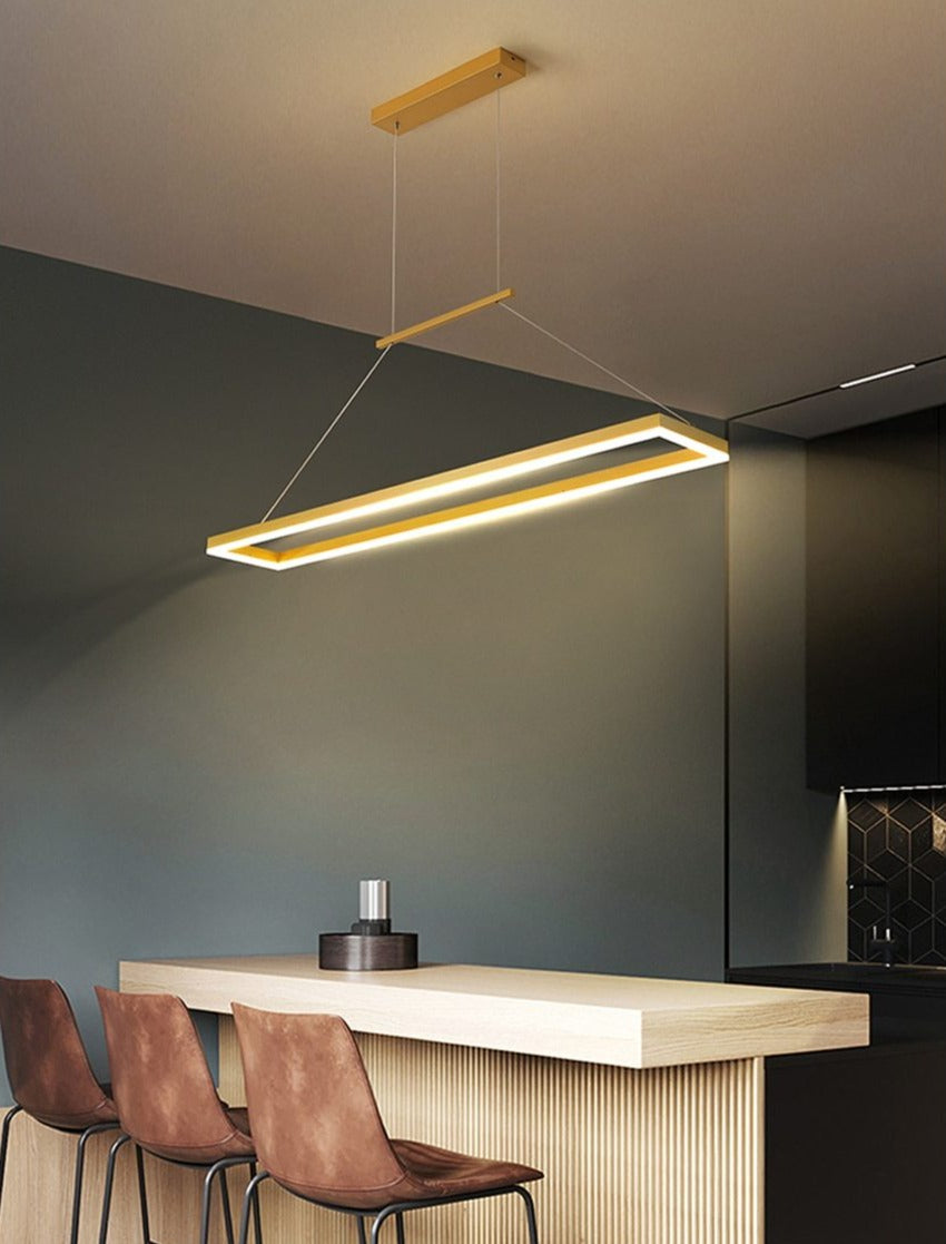 Moderne Hängeleuchten mit Rahmen und LED