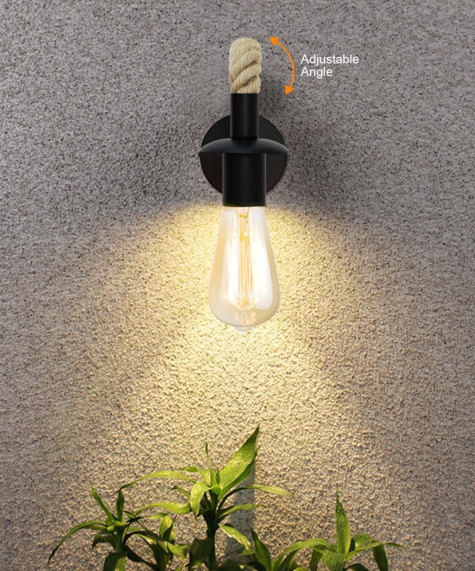 Vintage Innen- & Außen-Wandlampe
