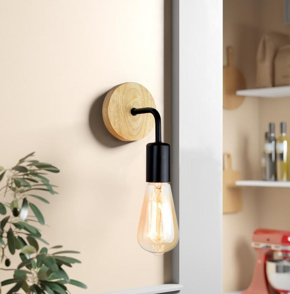 Vintage Innen- & Außen-Wandlampe