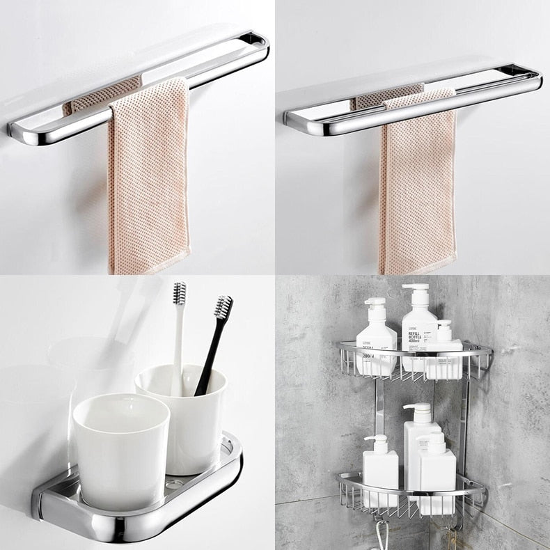 Klassisches Badezimmer-Hardware-Set