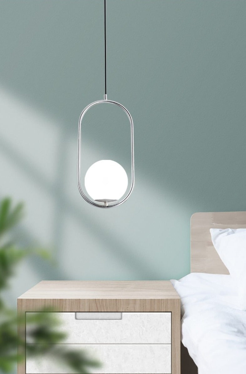 Nordic Frosted Glass Pendelleuchten