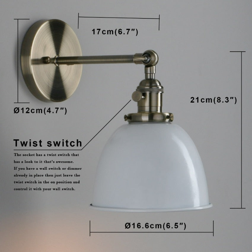 Julius - Vintage Wandleuchte
