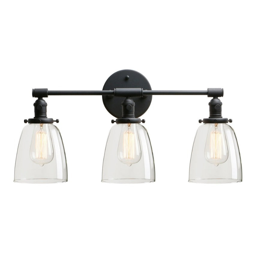 Drei-Birnen Wilson Vintage Wandleuchte