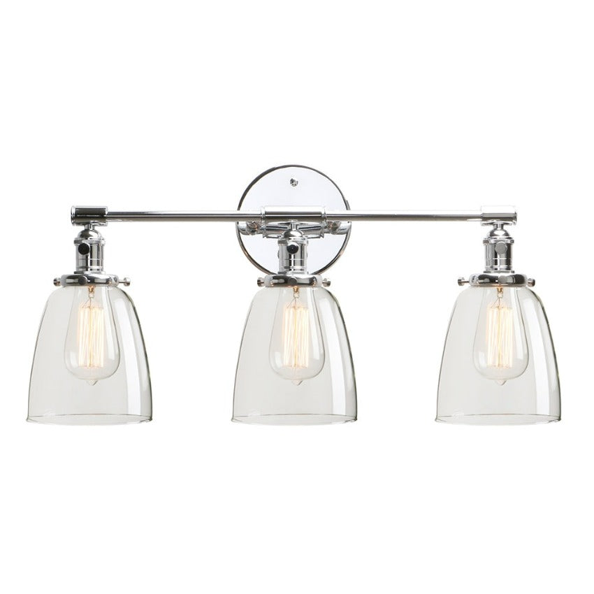 Drei-Birnen Wilson Vintage Wandleuchte