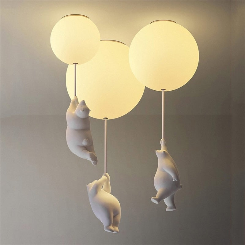 Ballonbär Deckenleuchte